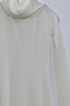 SWAYING/KNIT water-soluble wool lapel dress (with petticoat) SW23AW2L07 white PS66
